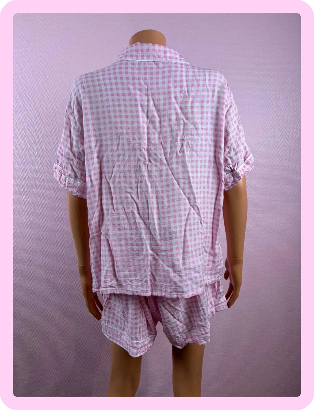 Ensemble, pyjama, short femme, Primark, taille 46, 48- – photo 5